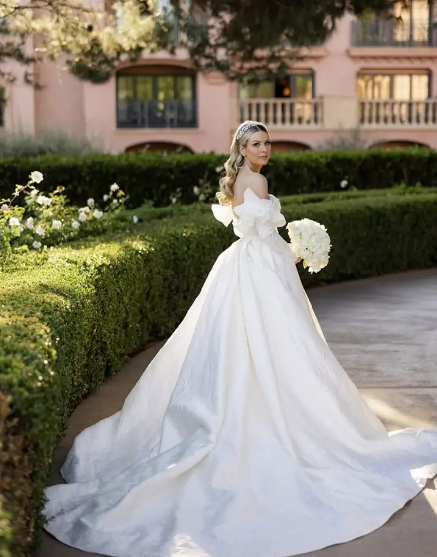 Bridal styling example